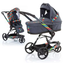 Passeggino combinato 3 Tec PLUS - Rainbow con navicella PLUS Rainbow