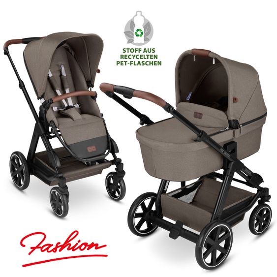 ABC Design Passeggino Condor 4 Combi - incluso navicella e seggiolino sportivo - Fashion Edition - Natura
