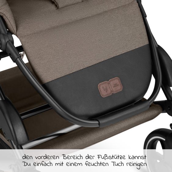 ABC Design Passeggino Condor 4 Combi - incluso navicella e seggiolino sportivo - Fashion Edition - Natura