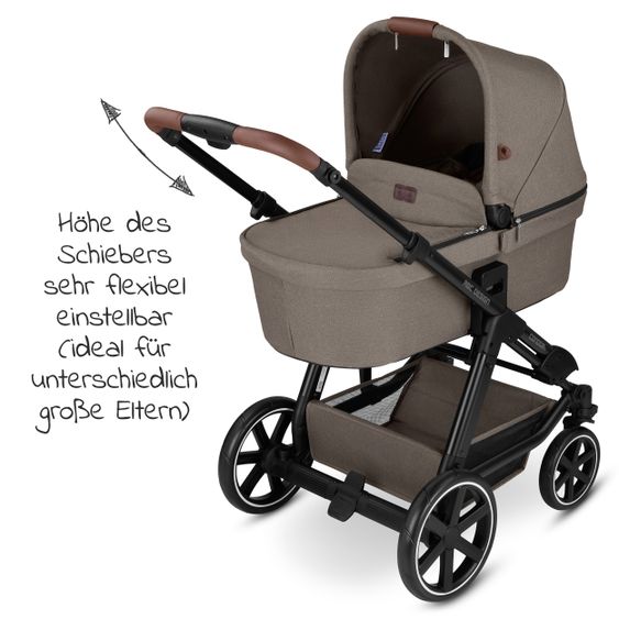 ABC Design Passeggino Condor 4 Combi - incluso navicella e seggiolino sportivo - Fashion Edition - Natura
