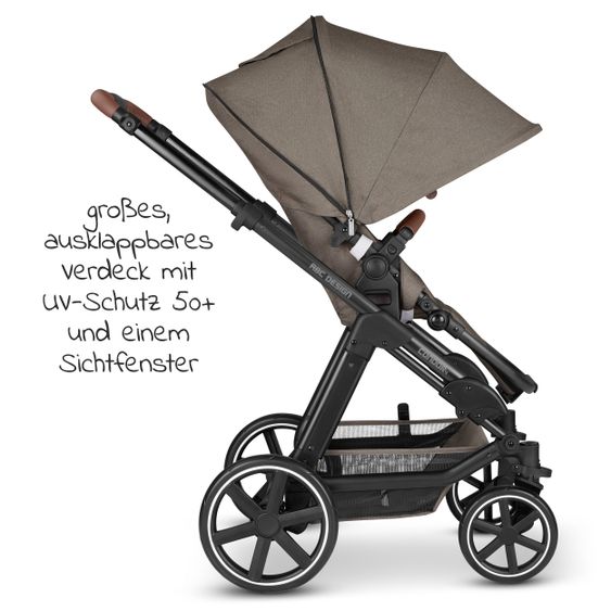 ABC Design Passeggino Condor 4 Combi - incluso navicella e seggiolino sportivo - Fashion Edition - Natura