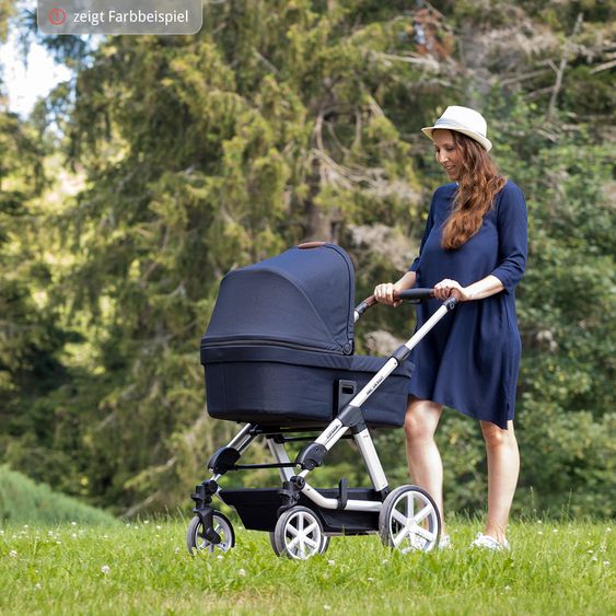 ABC Design Kombi-Kinderwagen Condor 4 - inkl. Babywanne & Sportsitz - Ice
