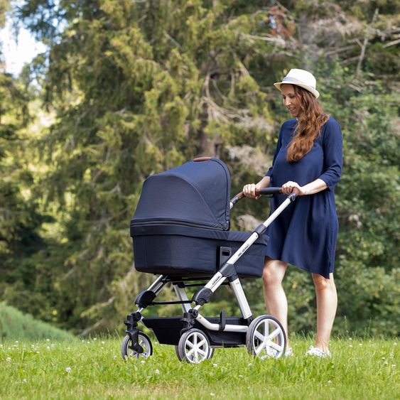 ABC Design Kombi-Kinderwagen Condor 4 - inkl. Babywanne & Sportsitz - Shadow