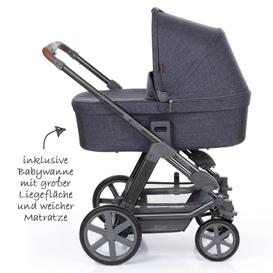 ABC Design Kombi-Kinderwagen Condor 4 - inkl. Babywanne & Sportsitz - Street