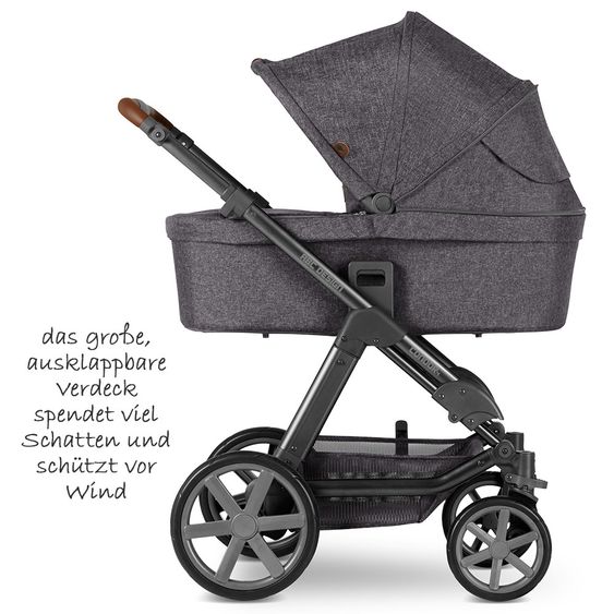 ABC Design Kombi-Kinderwagen Condor 4 - inkl. Babywanne, Sportsitz & XXL Zubehörpaket - Street