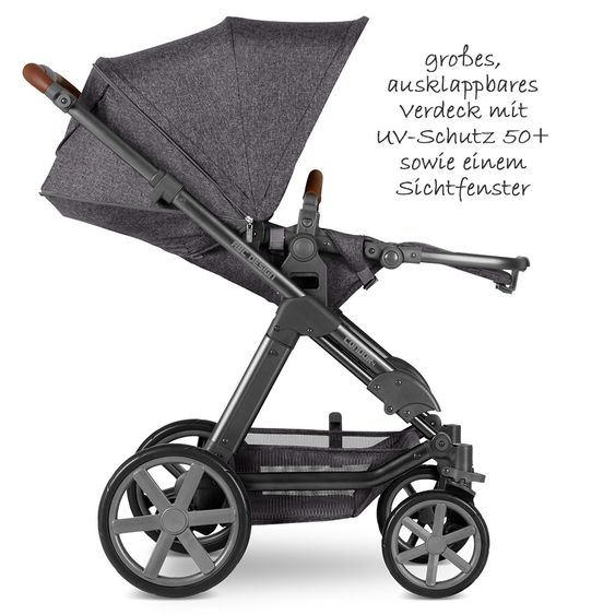 ABC Design Kombi-Kinderwagen Condor 4 - inkl. Babywanne, Sportsitz & XXL Zubehörpaket - Street