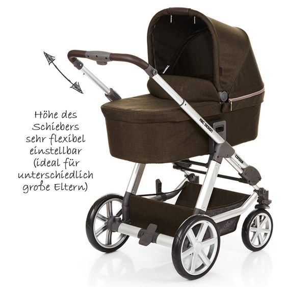 ABC Design Kombi-Kinderwagen Condor 4 - Leaf