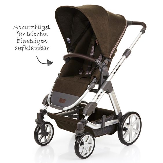 ABC Design Kombi-Kinderwagen Condor 4 - Leaf