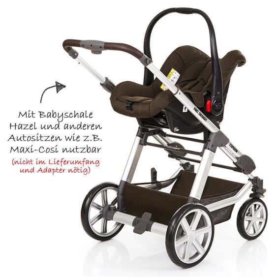 ABC Design Kombi-Kinderwagen Condor 4 - Leaf