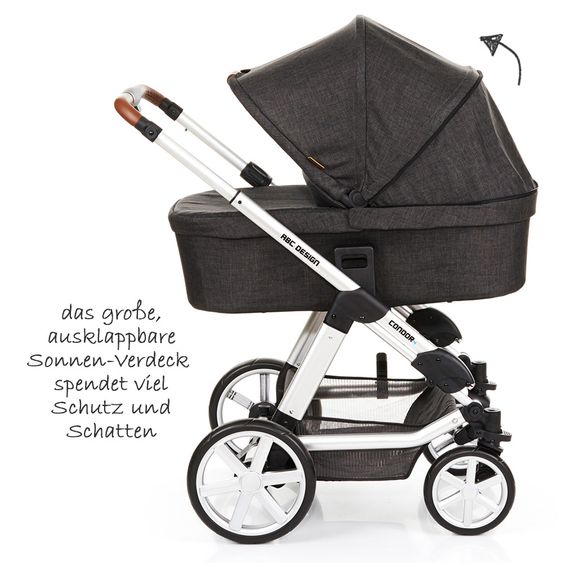 ABC Design Kombi-Kinderwagen Condor 4 - Piano