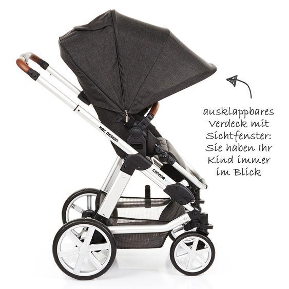 ABC Design Kombi-Kinderwagen Condor 4 - Piano