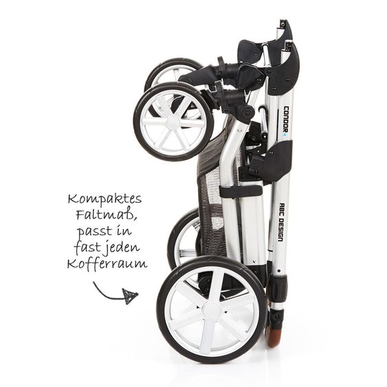 ABC Design Kombi-Kinderwagen Condor 4 - Piano