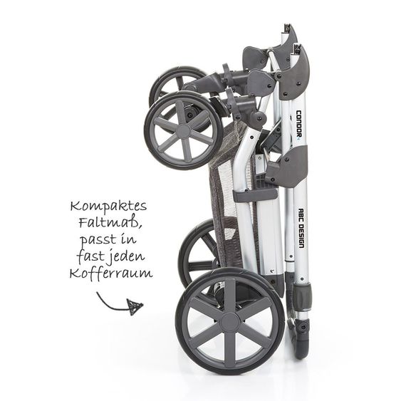 ABC Design Kombi-Kinderwagen Condor 4 - Track