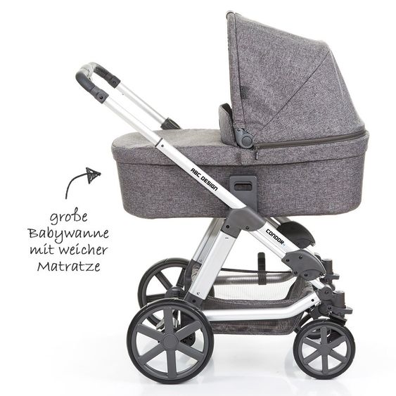 ABC Design Kombi-Kinderwagen Condor 4 - Track