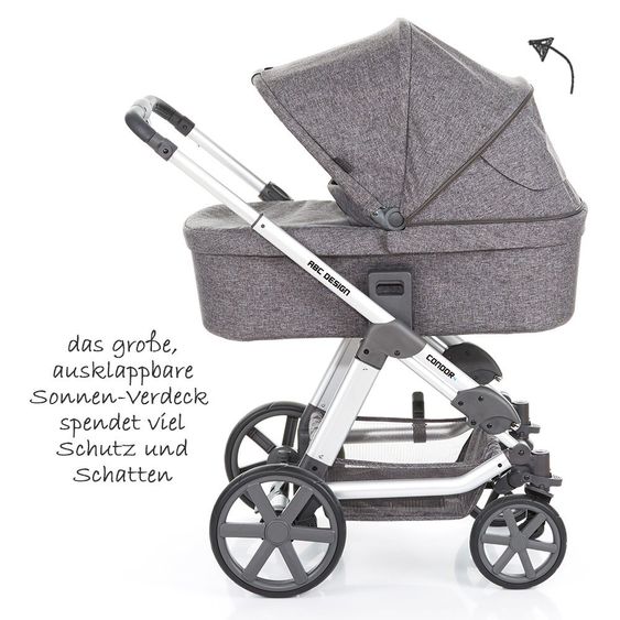 ABC Design Kombi-Kinderwagen Condor 4 - Track