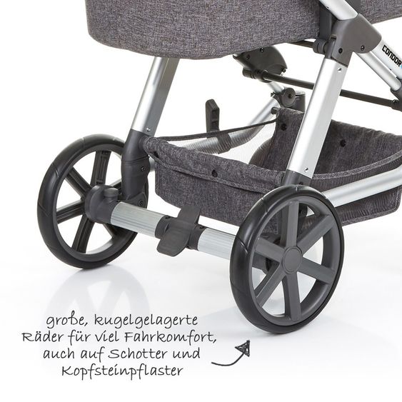 ABC Design Kombi-Kinderwagen Condor 4 - Track