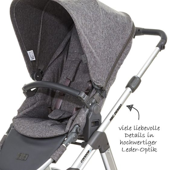 ABC Design Kombi-Kinderwagen Condor 4 - Track