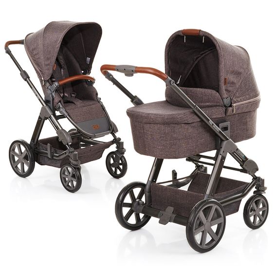 ABC Design Kombi-Kinderwagen Condor 4 - Walnut