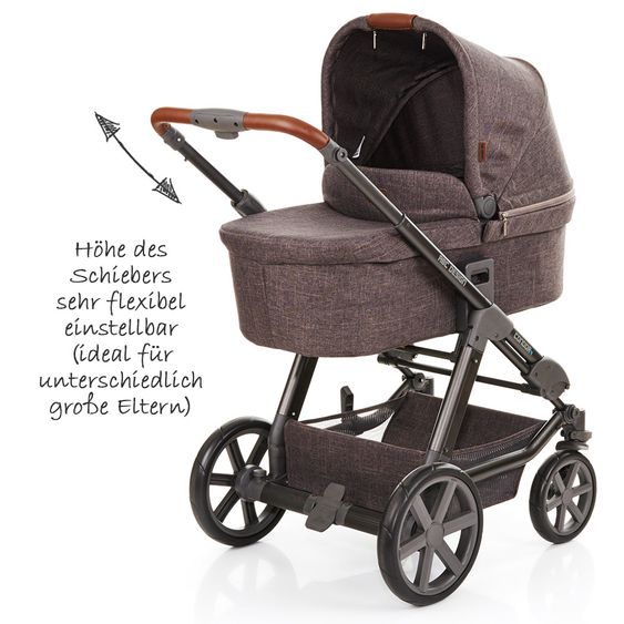 ABC Design Kombi-Kinderwagen Condor 4 - Walnut