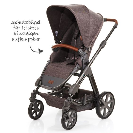 ABC Design Kombi-Kinderwagen Condor 4 - Walnut