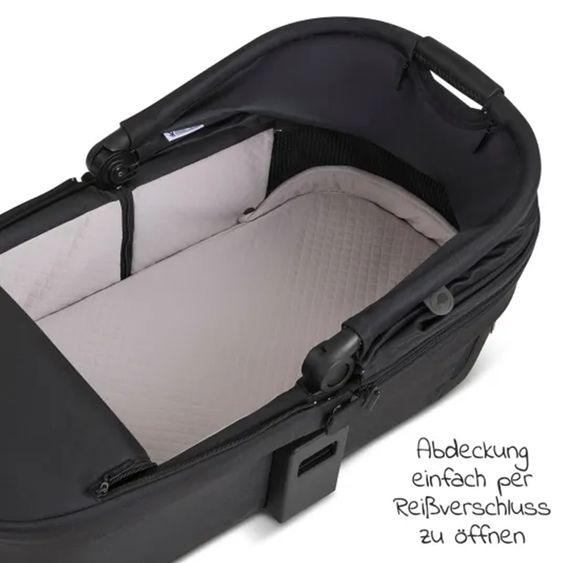 ABC Design Kombi-Kinderwagen Salsa Run - inkl. Babywanne und Sportsitz inkl. XXL Zubehörpaket (mit Sportzulassung, Luftbereifung & Handbremse) - Ink