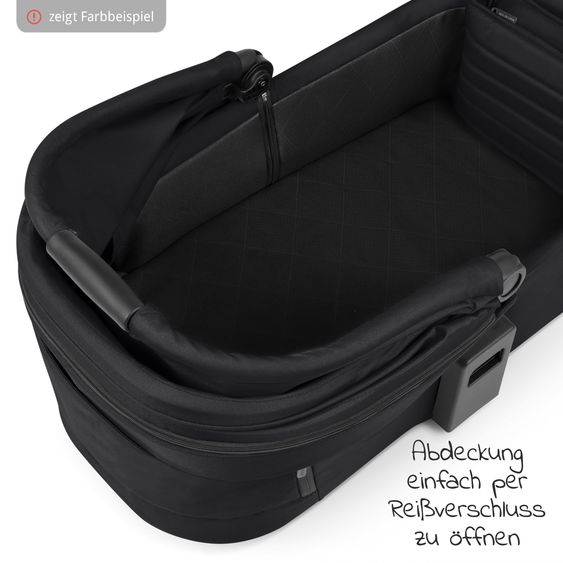 ABC Design Passeggino Salsa 4 Air - incluso navicella e seggiolino sportivo - Asfalto