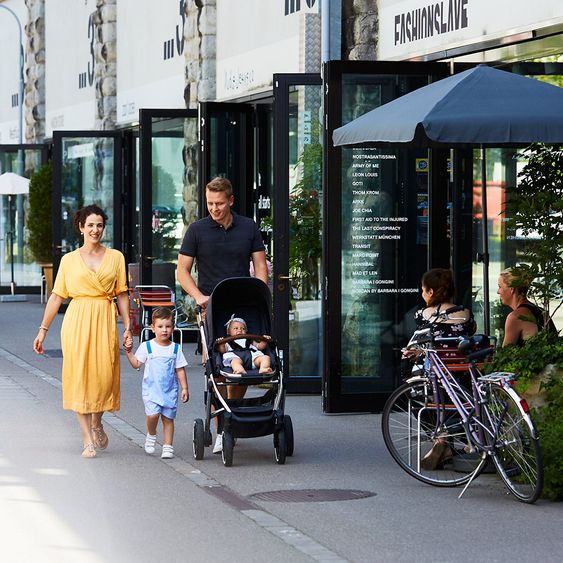 ABC Design Kombi-Kinderwagen Salsa 4 Air - inkl. Babywanne & Sportsitz - Diamond Edition - Asphalt
