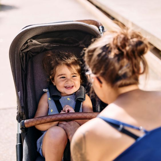 ABC Design Combi stroller Salsa 4 Air - incl. carrycot & sport seat - Diamond Edition - Asphalt