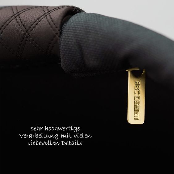 ABC Design Kombi-Kinderwagen Salsa 4 Air - inkl. Babywanne & Sportsitz - Diamond Edition - Champagne