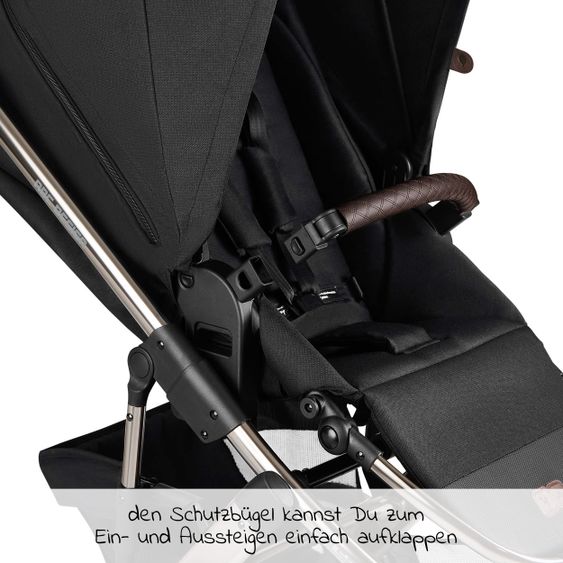 ABC Design Kombi-Kinderwagen Salsa 4 Air - inkl. Babywanne & Sportsitz - Diamond Edition - Dolphin