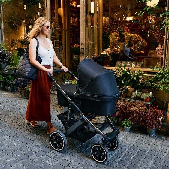 ABC Design Kombi-Kinderwagen Salsa 4 Air - inkl. Babywanne & Sportsitz - Diamond Edition - Dolphin