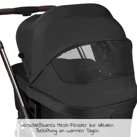 ABC Design Kombi-Kinderwagen Salsa 4 Air - inkl. Babywanne & Sportsitz - Diamond Edition - Dolphin