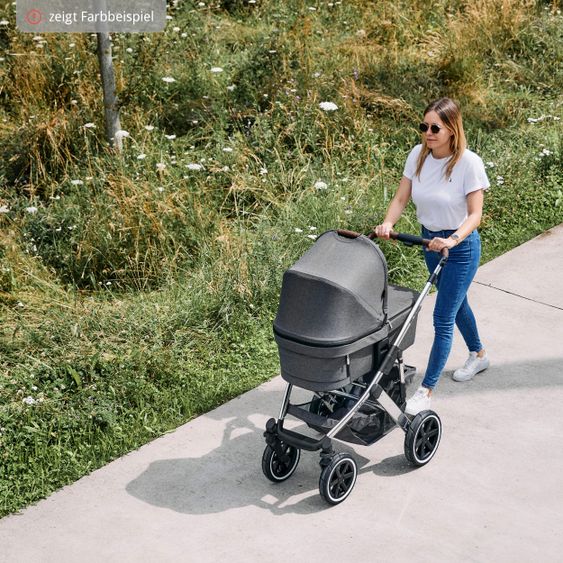 ABC Design Kombi-Kinderwagen Salsa 4 Air - inkl. Babywanne & Sportsitz - Diamond Edition - Dolphin