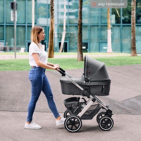 ABC Design Kombi-Kinderwagen Salsa 4 Air - inkl. Babywanne & Sportsitz - Diamond Edition - Dolphin