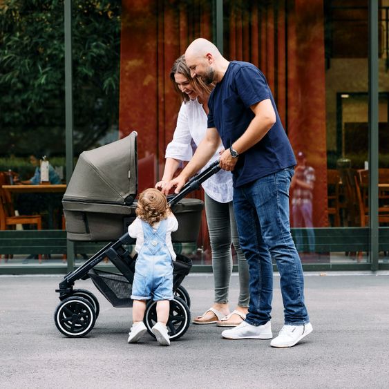 ABC Design Combi stroller Salsa 4 Air - incl. carrycot & sport seat - Diamond Edition - Herb