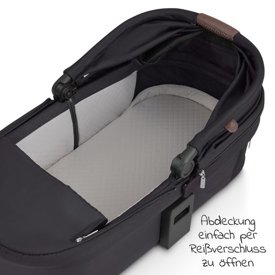 ABC Design Passeggino Salsa 4 Air Combi - incluso navicella e seggiolino sportivo - Fashion Edition - Midnight
