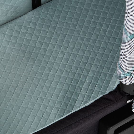 ABC Design Kombi-Kinderwagen Salsa 4 Air - inkl. Babywanne & Sportsitz - Fashion Edition - Smaragd
