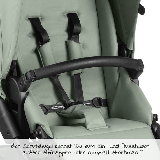 ABC Design Kombi-Kinderwagen Salsa 4 Air - inkl. Babywanne & Sportsitz - Pine