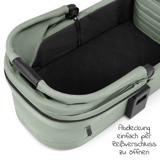 ABC Design Kombi-Kinderwagen Salsa 4 Air - inkl. Babywanne & Sportsitz - Pine