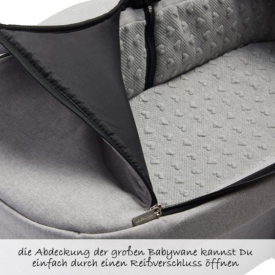 ABC Design Kombi-Kinderwagen Salsa 4 Air - inkl. Babywanne & Sportsitz und XXL ABC-Design Zubehörpaket - Fashion Edition - Deer