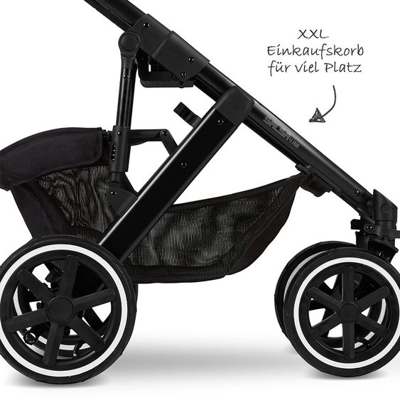 ABC Design Kombi-Kinderwagen Salsa 4 Air - inkl. Babywanne & Sportsitz und XXL ABC-Design Zubehörpaket - Fashion Edition - Deer