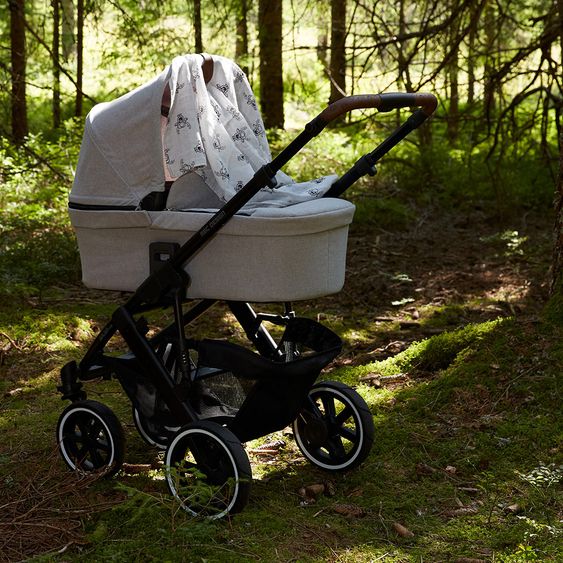 ABC Design Kombi-Kinderwagen Salsa 4 Air - inkl. Babywanne & Sportsitz und XXL ABC-Design Zubehörpaket - Fashion Edition - Deer