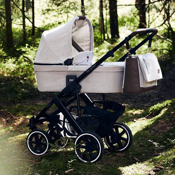 ABC Design Kombi-Kinderwagen Salsa 4 Air - inkl. Babywanne & Sportsitz und XXL ABC-Design Zubehörpaket - Fashion Edition - Deer