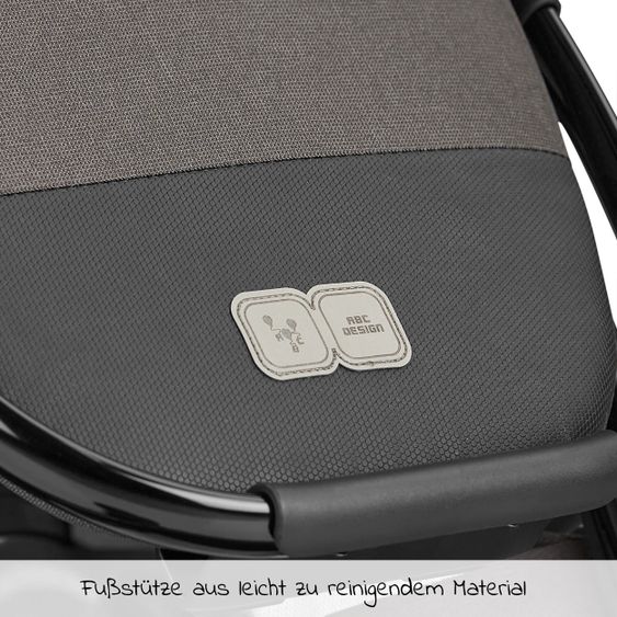 ABC Design Passeggino combinato Salsa 4 Air - incluso navicella, seggiolino sportivo e pacchetto accessori XXL - Diamond Edition - Herb