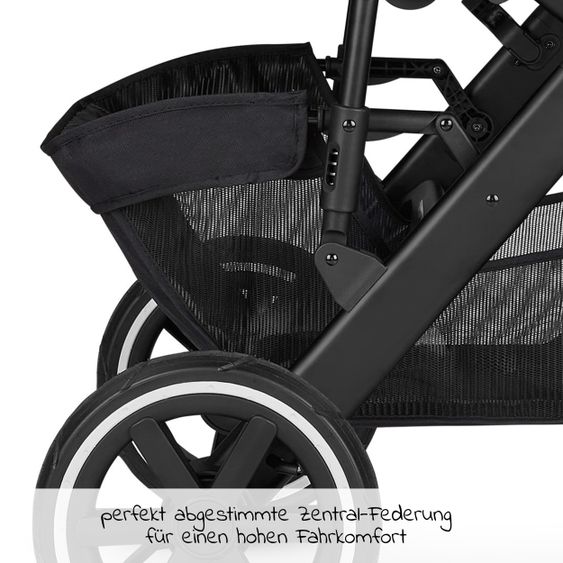 ABC Design Kombi-Kinderwagen Salsa 4 Air - inkl. Babywanne, Sportsitz und XXL Zubehörset - Fashion Edition - Comic