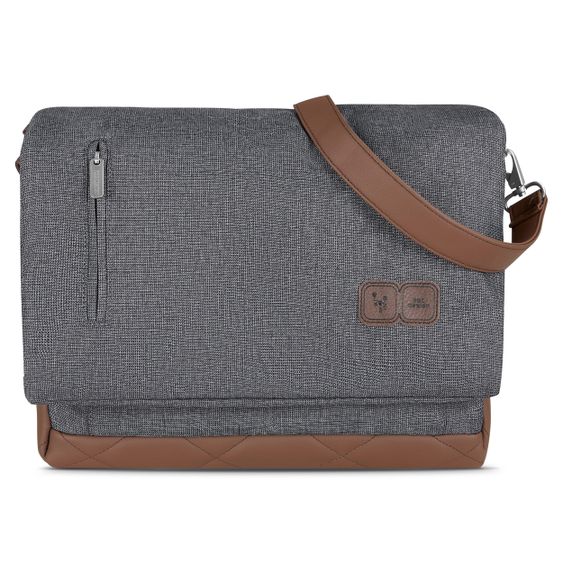 ABC Design Kombi-Kinderwagen Salsa 4 Air - inkl. Babywanne, Sportsitz, Wickeltasche & Zubehörpaket - Diamond Edition - Asphalt