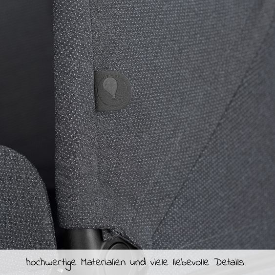 ABC Design Kombi-Kinderwagen Salsa 4 Air - inkl. Babywanne, Sportsitz, Wickeltasche & Zubehörpaket - Diamond Edition - Bubble