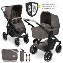 Kombi-Kinderwagen Salsa 4 Air - inkl. Babywanne, Sportsitz, Wickeltasche & Zubehörpaket - Diamond Edition - Herb