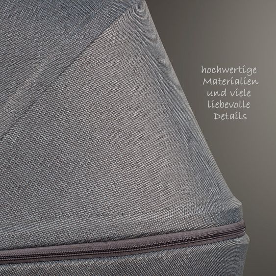 ABC Design Kombi-Kinderwagen Salsa 4 - inkl. Babywanne & Sportsitz - Mountain