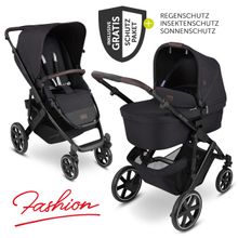 Combi stroller Salsa 4 - incl. carrycot, sport seat and XXL accessories package - Fashion Edition - Midnight